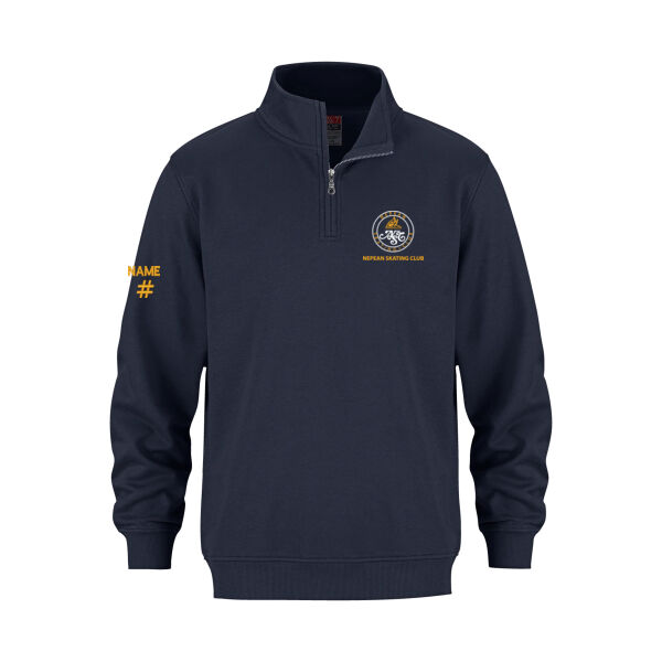 NSC Emblem Flux Youth Printed Quarter Zip Thumbnail