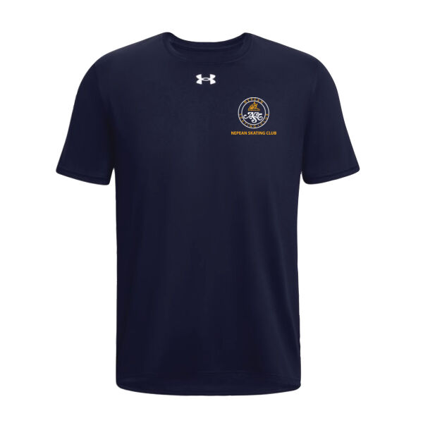 NSC Emblem UA Mens Printed Team Tech T-Shirt Thumbnail