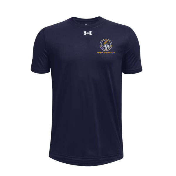 NSC Emblem UA Youth Printed Team Tech T-Shirt Thumbnail