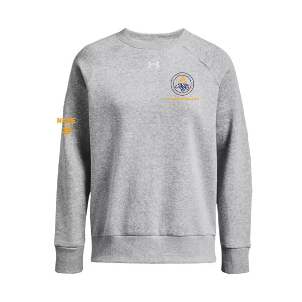 NSC Emblem UA Womens Embroidered Rival Fleece Crew Thumbnail